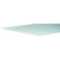 Wickes PVCu Clear Corrugated Sheet - 660 x 2400mm