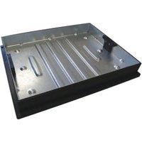 Clark-Drain 10 Ton Recessed Block Paving Manhole Cover & Frame - 450 x 600mm