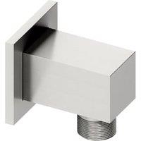 Abacus Square Shower Wall Outlet - Chrome