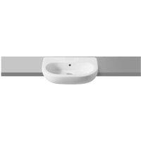 Meridian 1 Tap Hole Semi Recessed Bathroom Basin - 550mm