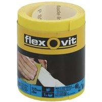 Flexovit 80 Grit Medium Sanding Roll - 5m x 115mm