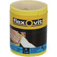 Flexovit 120 Grit Fine Sanding Roll - 5m x 115mm