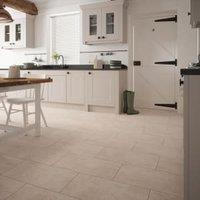 Wickes City Stone Beige Ceramic Wall & Floor Tile - 600 x 300mm