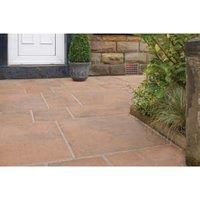 Marshalls Firedstone Mixed Size Autumn Paving Slab - Sample