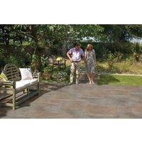 Marshalls Symphony Smooth Copper Porcelain Paving Slab - Sample