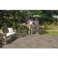 Marshalls Symphony Project Smooth Copper Porcelain Paving Patio - Sample