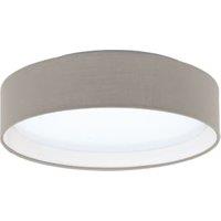 Eglo Pasteri LED Brown/Taupe Ceiling Light - 3.6W