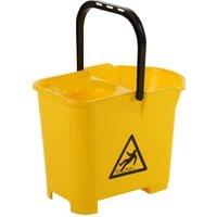 Bulldozer Bulldog Yellow Mop Bucket - 16L