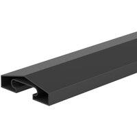 DuraPost Anthracite Grey Capping Rail - 1830mm