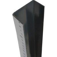 DuraPost Steel Anthracite Grey Fence Post U Channel - 56 x 30 x 1800mm