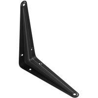 London Matt Black Shelf Bracket - 225 x 175mm