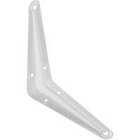 London White Shelf Bracket - 100 x 75mm