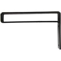Black Belt Shelf Bracket for 22mm Thick Shelves - 300 x 110mm