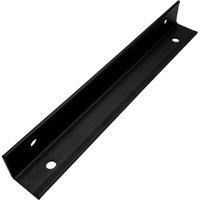 Alcove Black Shelf Bracket - 190 x 25mm