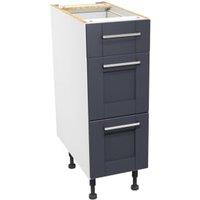 Wickes Ohio Navy Shaker Drawer Unit - 300mm