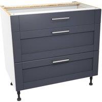 Wickes Ohio Navy Shaker Drawer Unit - 900mm - Part 1 of 2