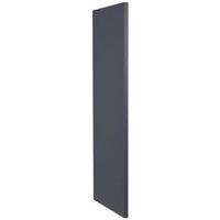 Wickes Ohio Navy Shaker Decorative Wall End Panel - 18mm