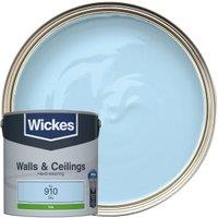 Wickes Vinyl Silk Emulsion Paint - Sky No.910 - 2.5L
