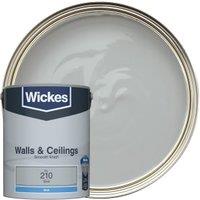 Wickes Vinyl Matt Emulsion Paint - Steel No.210 - 5L