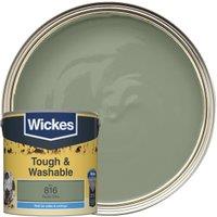 Wickes Tough & Washable Matt Emulsion Paint - Pastel Olive No.816 - 2.5L