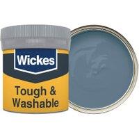 Wickes Tough & Washable Matt Emulsion Paint Tester Pot - Turkish Blue No.941 - 50ml