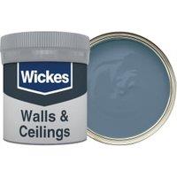 Wickes Vinyl Matt Emulsion Paint Tester Pot - Turkish Blue No.941 - 50ml