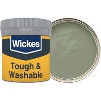 Wickes Tough & Washable Matt Emulsion Paint Tester Pot - Pastel Olive No.816 - 50ml