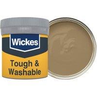 Wickes Tough & Washable Matt Emulsion Paint Tester Pot - Hazel No.821 - 50ml