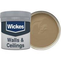 Wickes Vinyl Matt Emulsion Paint Tester Pot - Hazel No.821 - 50ml