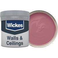 Wickes Vinyl Matt Emulsion Paint Tester Pot - Dusty Rose No.621 - 50ml