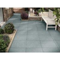 Marshalls Limestone Textured Blue Multi Paving Slab - 600 x 600 x 22mm - Pack of 38