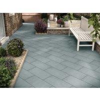 Marshalls Limestone Textured Blue Multi Paving Slab - 600 x 300 x 22mm - Pack of 72