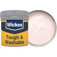 Wickes Tough & Washable Matt Emulsion Paint Tester Pot - Blush No.600 - 50ml