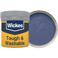 Wickes Tough & Washable Matt Emulsion Paint Tester Pot - Navy Blue No.965 - 50ml