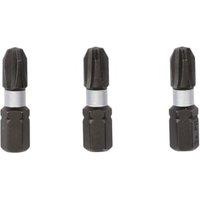 Wickes Impact Screwdriver Bit PH3 - 25mm - Pack of 3