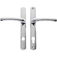 Yale Polished Chrome Platinum Security Door Handle - 1 Pair