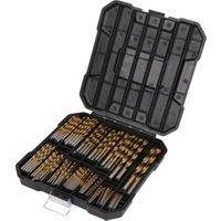 Wickes HSS Twist Drill Bit Set - 1.5 - 10mm Pack of 100