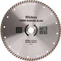 Wickes Hard Cut Turbo Diamond Blade - 230mm