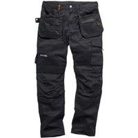 Scruffs Tradeflex Work Trousers Black - 36W 32L