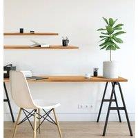 Wickes Natural Oak Shelf - 22 x 230 x 1800mm