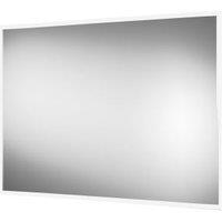 Brisbane Colour Changing Matt Black LED Mirror - 700 x 500mm