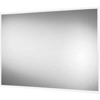 Brisbane Colour Changing Matt Black LED Mirror - 800 x 600mm