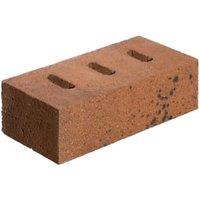 Marshalls Orange / Brown Hazeley Heath Perforated Facing Brick - 215 x 100 x 65mm - Pack of 416