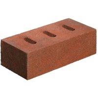 Marshalls Red / Black Portmore Claret Perforated Facing Brick - 215 x 100 x 65mm - Pack of 416