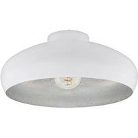 Eglo Mogano White & Silver Ceiling Light