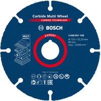 Bosch 2608901189 Expert Carbide Multi Material Cutting Disc - 125 x 1 x 22.23mm
