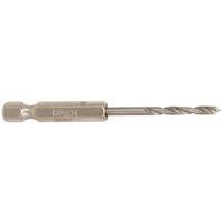 Bosch 2608595519 Hex Shank HSS Brad Point Wood Drill Bit - 3 x 74mm