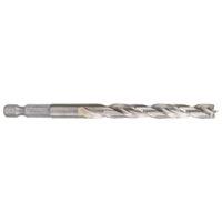 Bosch 2608595523 Hex Shank HSS Brad Point Wood Drill Bit - 8 x 117mm