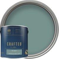 CRAFTED by Crown Flat Matt Emulsion Interior Paint - Ivy Grey - 2.5L