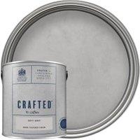 CRAFTED by Crown Emulsion Interior Paint - Textured Soft Grey - 2.5L